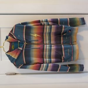 🌈💙Aviator Nation Soft Rainbow Hoodie🌈💙😎 MEDIUM